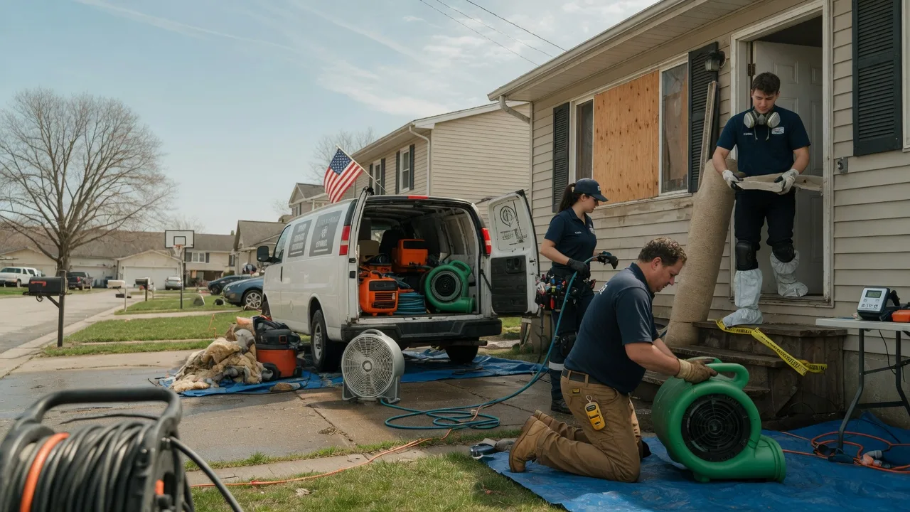 Water Damage Restoration in Moulton, TX near me
